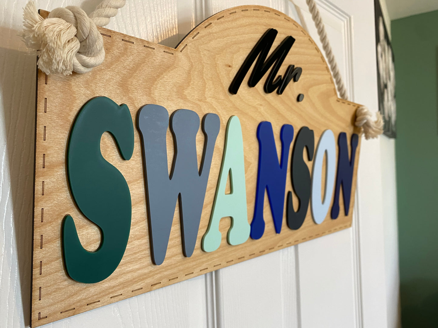 Teacher Door Hanger