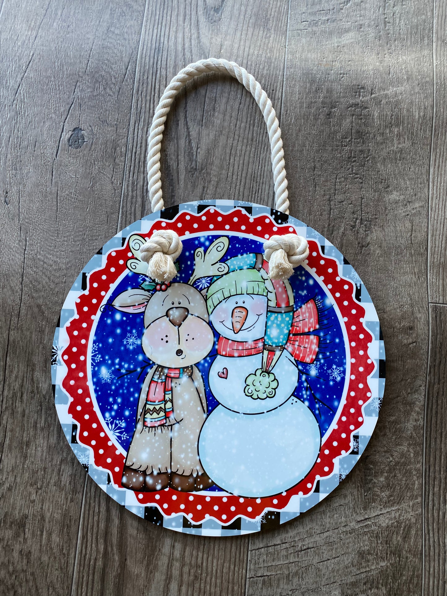 Snowman and Reindeer