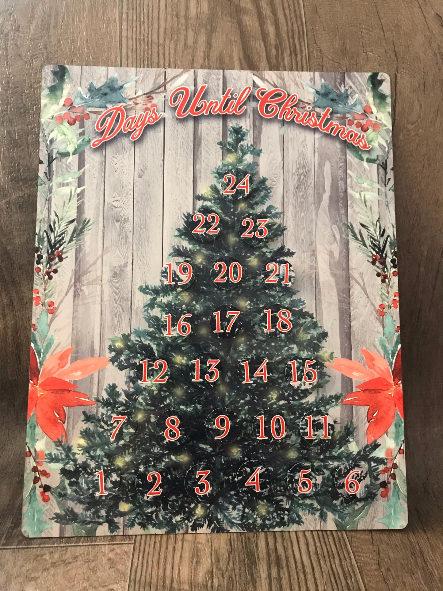 Metal Advent Calendar