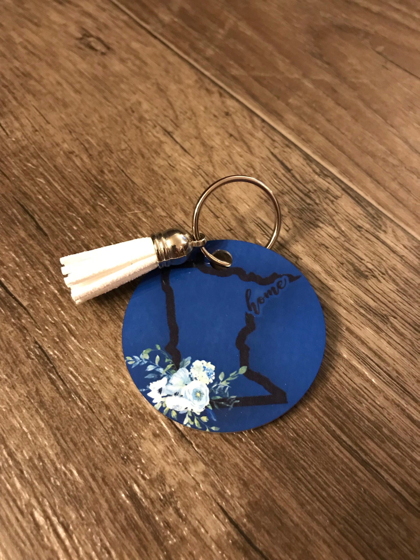 MN Blue Keychain