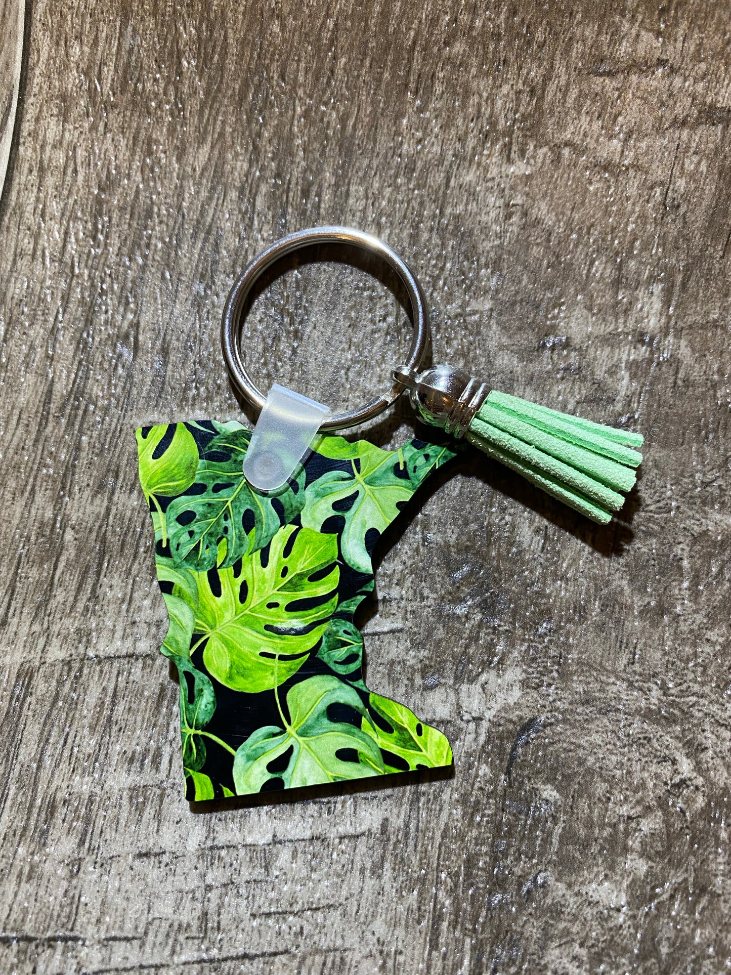MN Shape Keychain