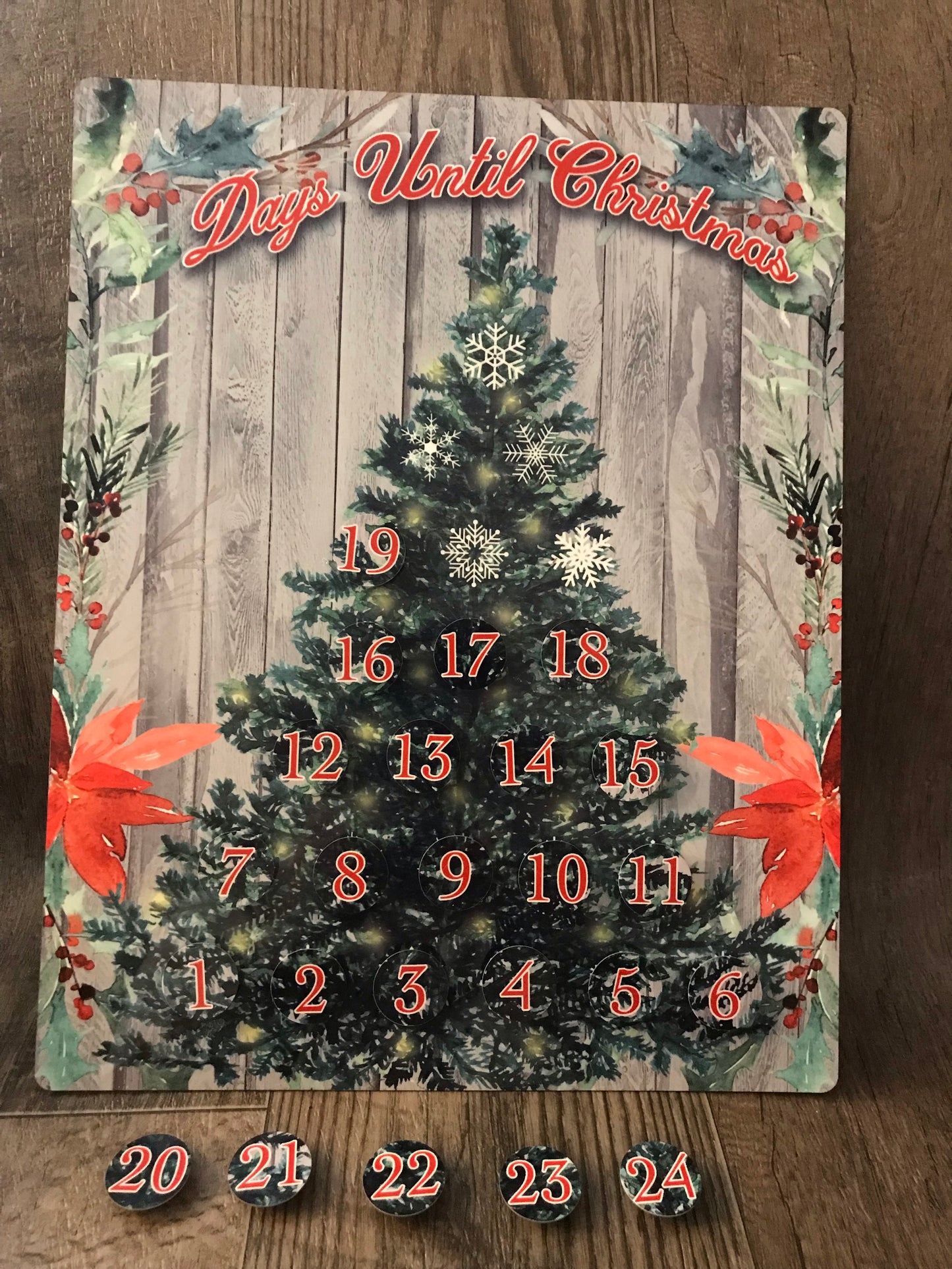 Metal Advent Calendar