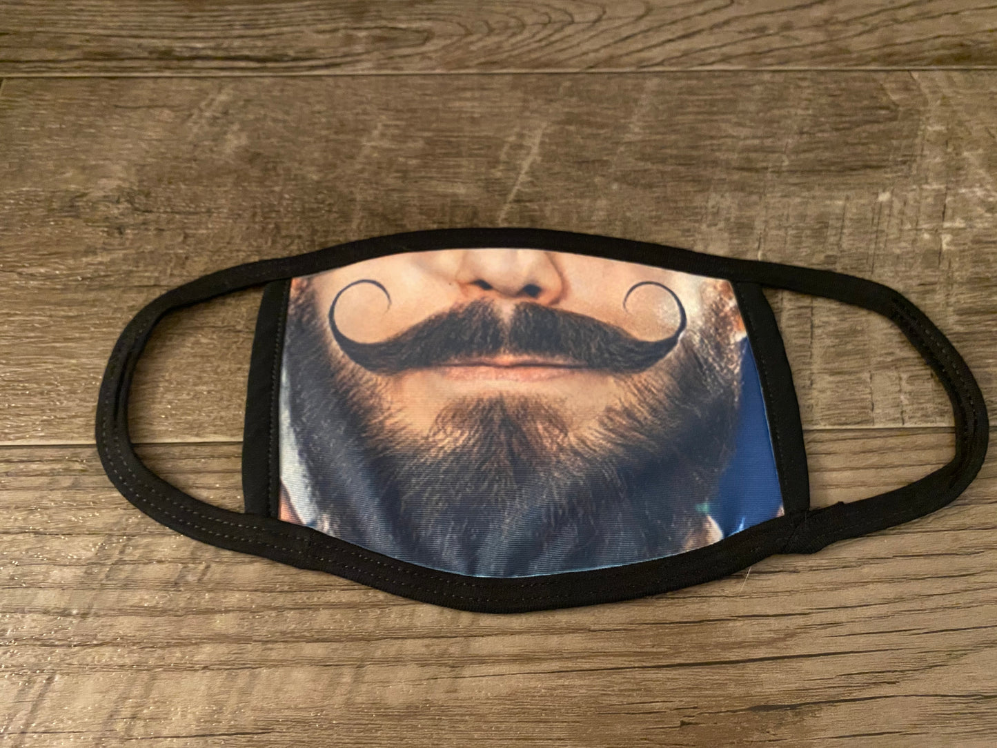 Curly Stache Mask