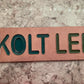 Name Puzzle- Acrylic
