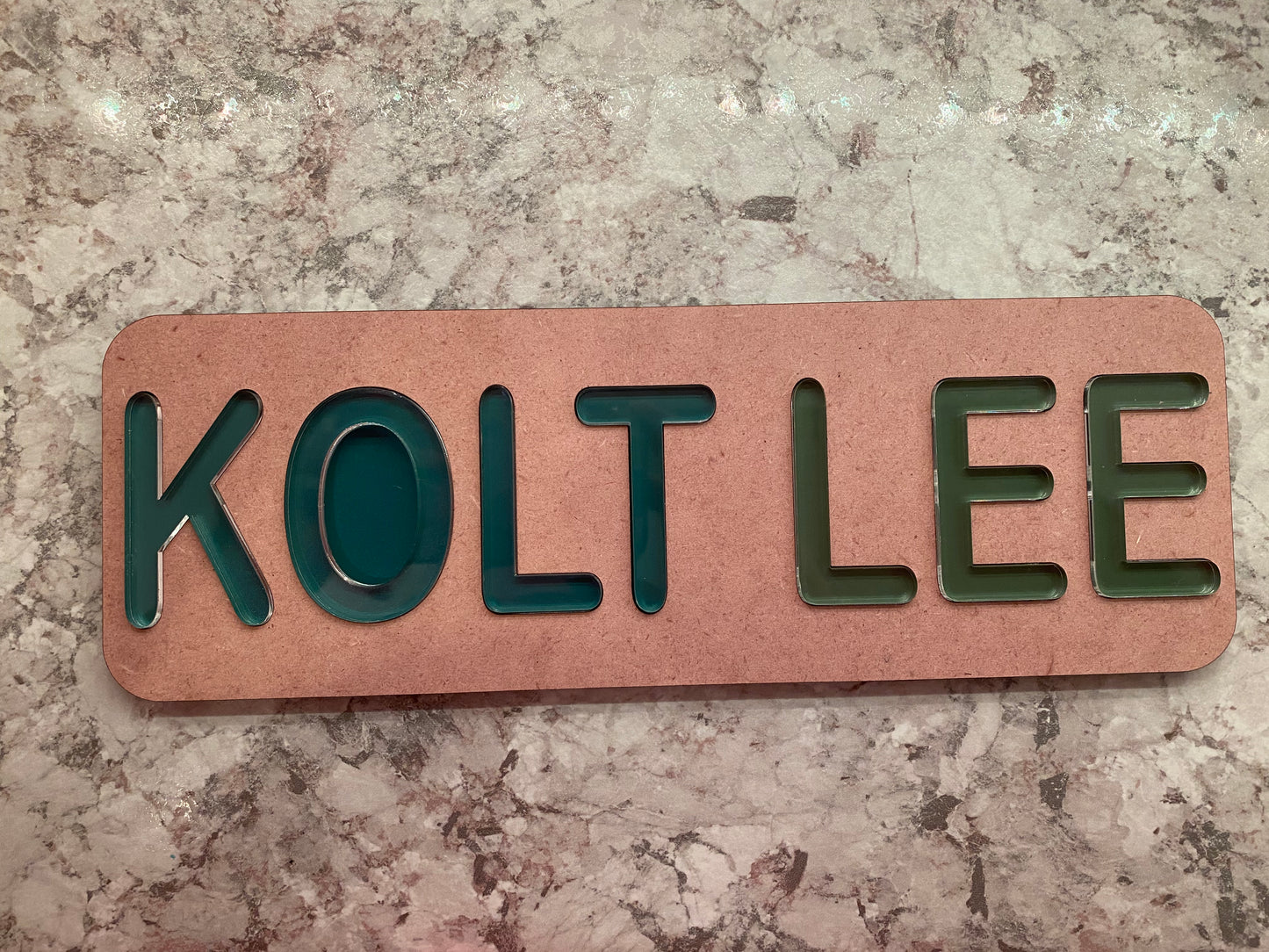 Name Puzzle- Acrylic