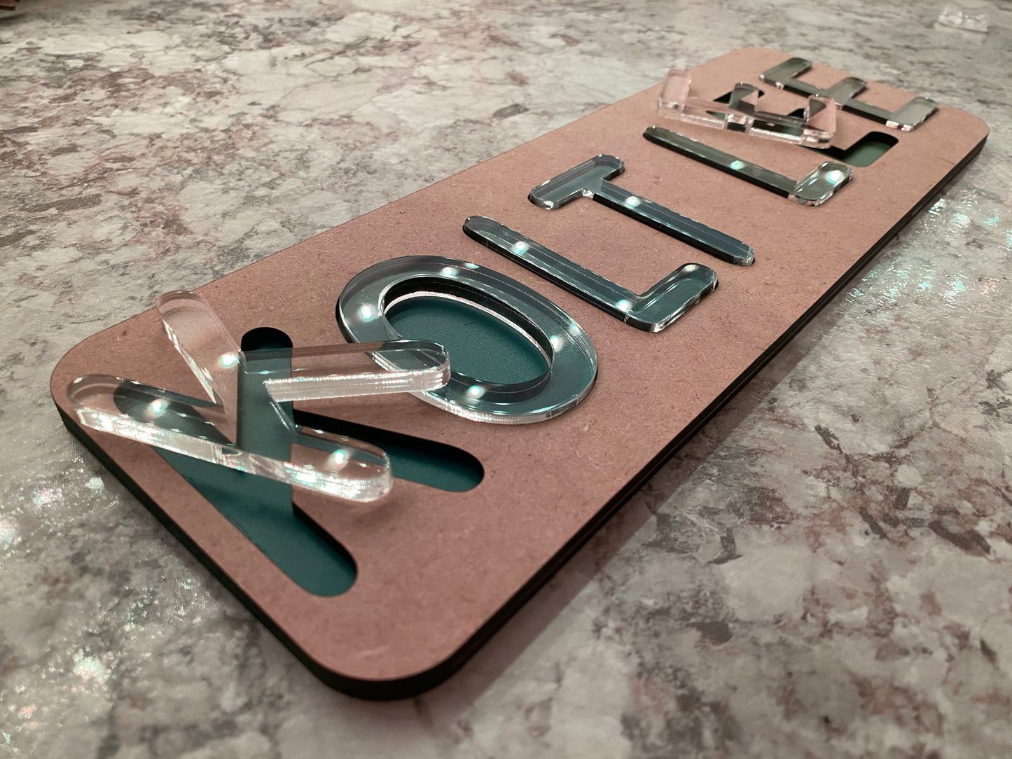 Name Puzzle- Acrylic