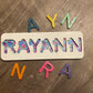 Name Puzzle- Wood