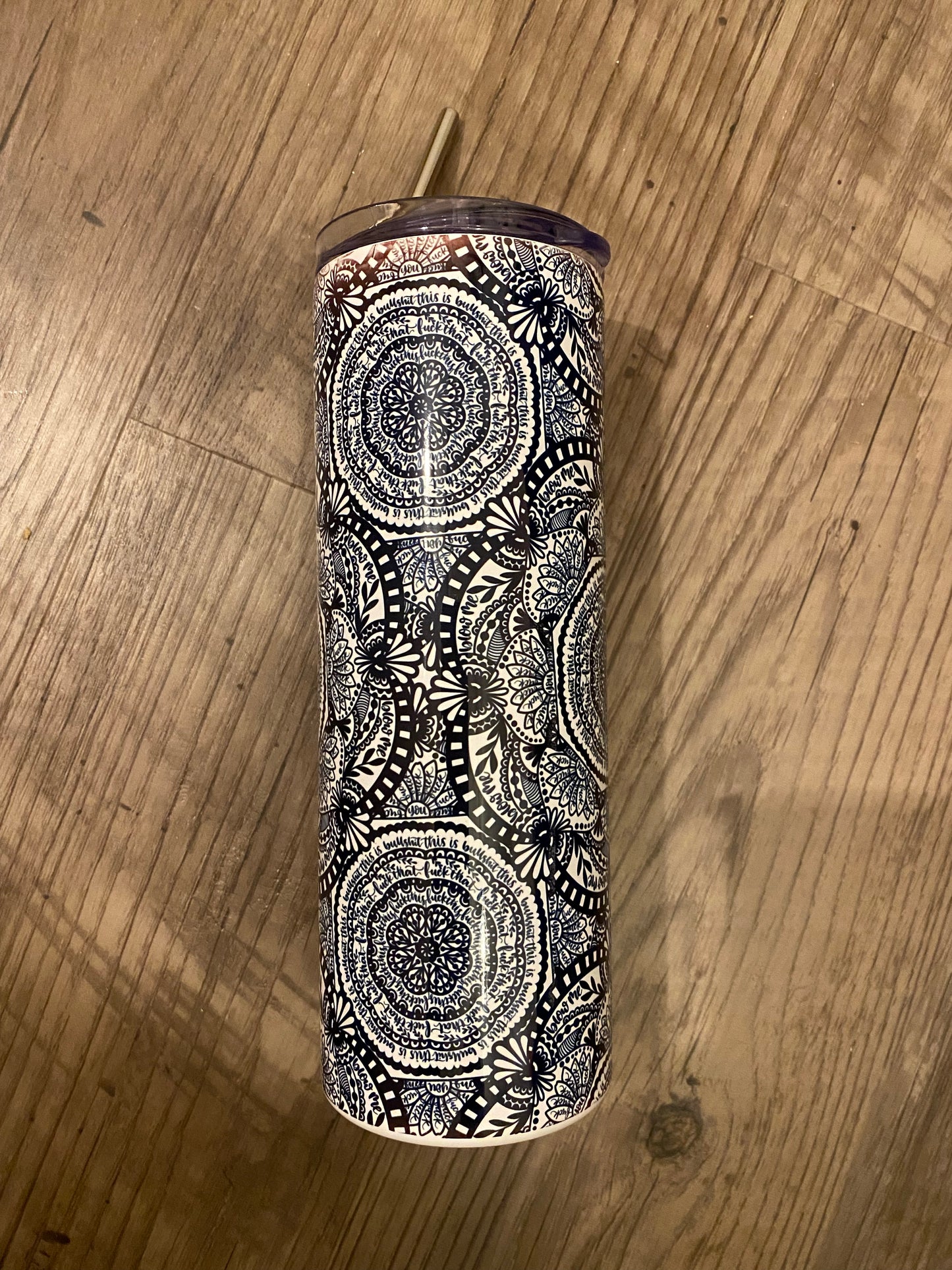 Cuss Word Tumbler