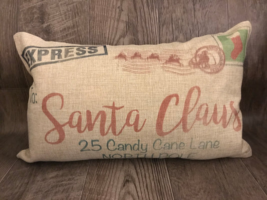 Letter To Santa Pillow